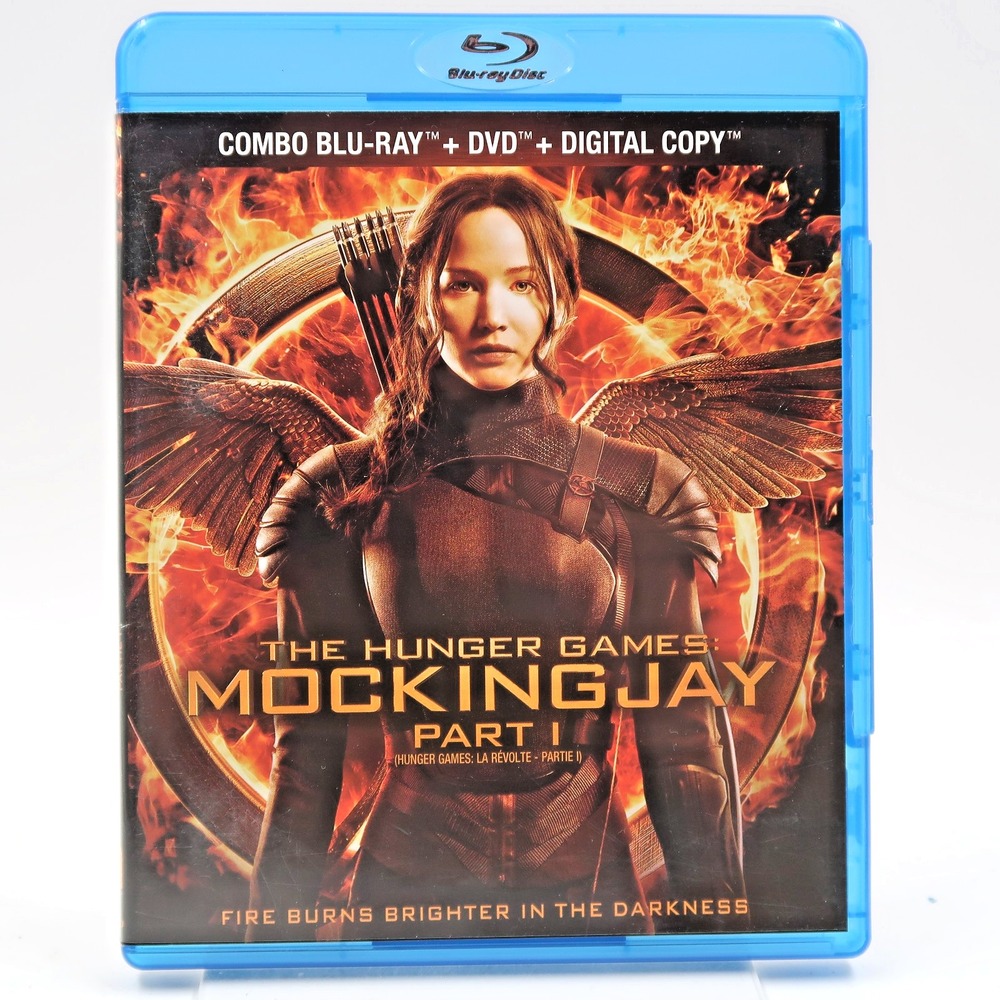 The Hunger Games Mockingjay Part 1 Blu-ray DVD Jennifer Lawrence Woody Harrelson